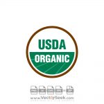 USDA Organic Logo Vector