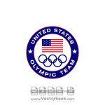 United States Olympic Team Logo Vector