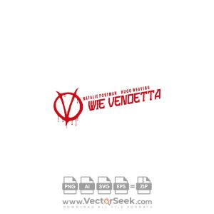 V Wie Vendetta Logo Vector