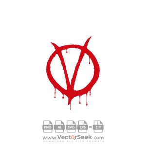 V for Vendetta Logo Vector