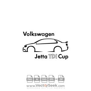 VOLKSWAGEN JETTA TDI CUP Logo Vector