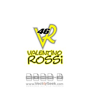 Valentino Rossi Logo Vector