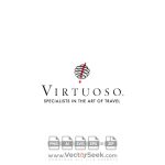 Virtuoso Travel Logo Vector