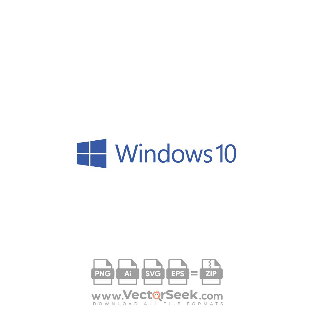 Windows 10 Logo Vector - (.Ai .PNG .SVG .EPS Free Download)