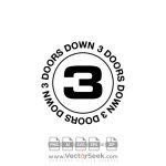 3 Doors Down Logo Vector