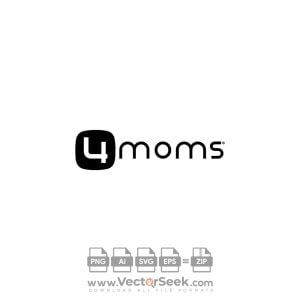 4 moms Logo Vector