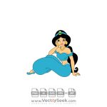 Aladdin Jasmin Logo Vector