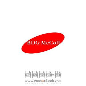 BDG McColl Logo Vector