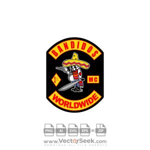 Bandidos Worldwide Logo Vector