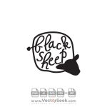 Black Sheep Logo Vector