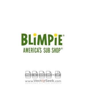 Blimpie American Sub Shop Logo Vector