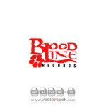 Blood Line Records Logo Vector