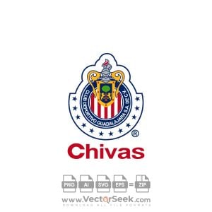 Chivas Rayadas del Guadalajara Logo Vector