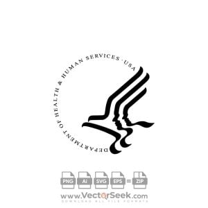 department of health and human services logo vector