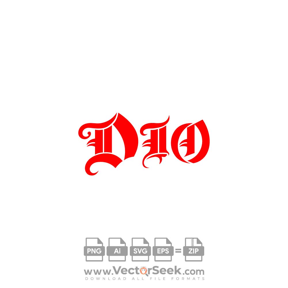 Dio Decal Sticker - DIO-BAND-LOGO - Thriftysigns