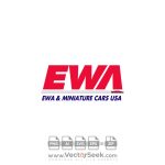 EWA & Miniature Cars USA Logo Vector