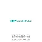 Fast Access Realty, Inc. Logo Vector