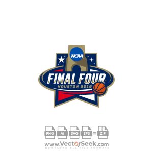 Final Four Houston Logo Vector