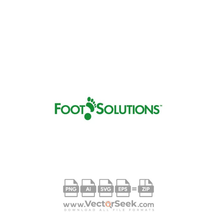 Foot Solution Logo Vector