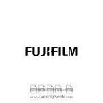 Black FujiFilm Logo Vector