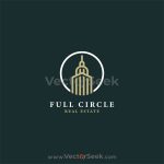 Full Circle Real Estate Logo Template