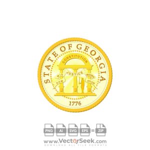 Georgia State Seal   V1 Logo Vector