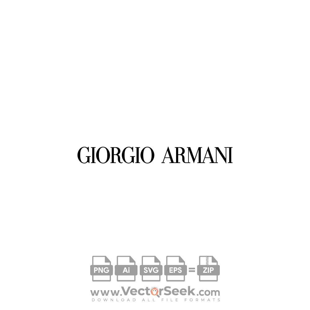 Giorgio Armani Logo Vector - (.Ai .PNG .SVG .EPS Free Download)