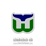 Hartford Whalers Logo Vector