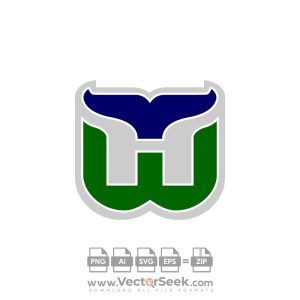 Hartford Whalers Logo Vector