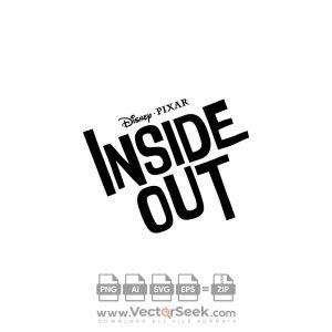 Inside Out Disney Pixar Logo Vector