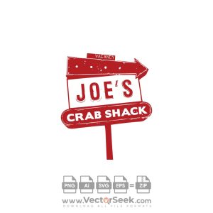 Joe’s Crab Shack Logo Vector