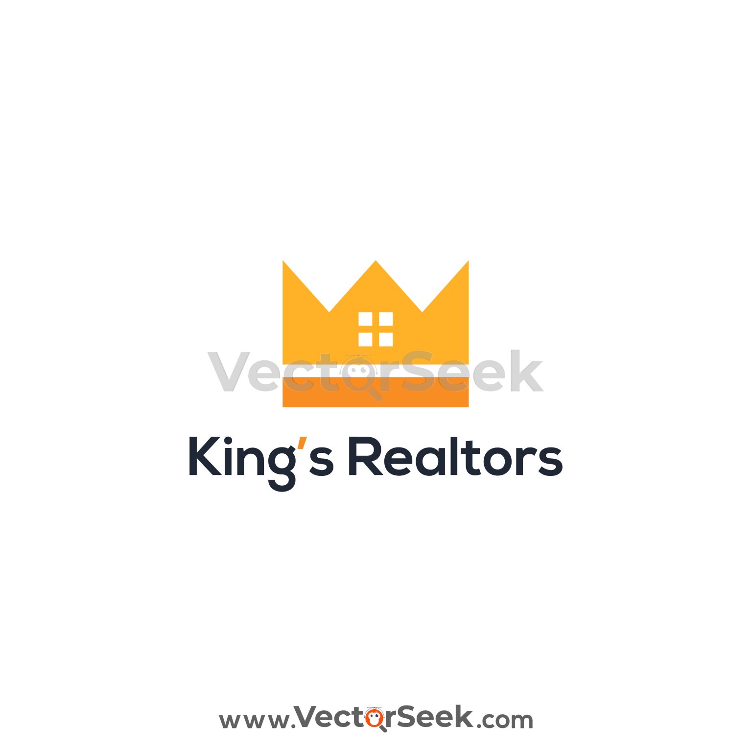 Kings Realtors Logo Template 1536x1536 