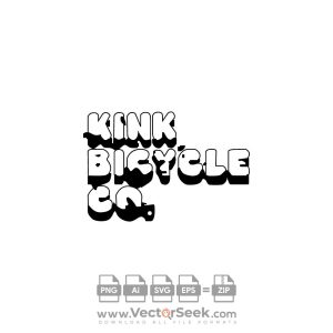 Kink Bicycle Co. Logo Vector