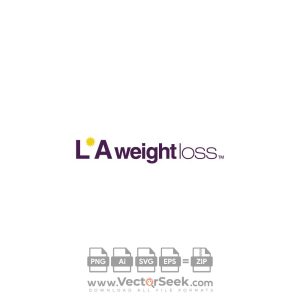 LA Weightloss Logo Vector