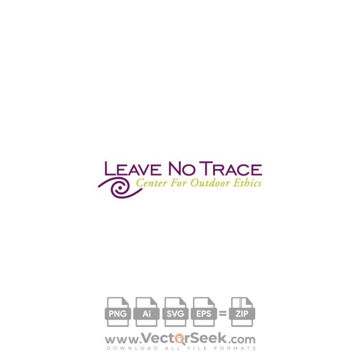 Leave No Trace Logo Vector