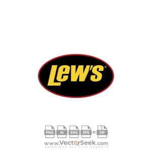 Lew’s Fishing Tackle Logo Vector