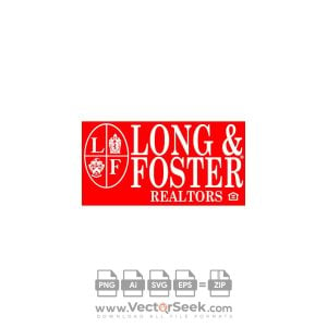 Long & Foster Realtors Logo Vector
