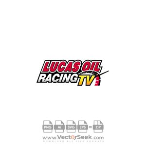 Lucas Oil Racing TV Light Logo Vector