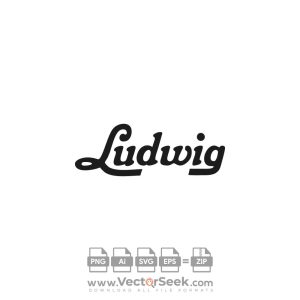 Ludwig drums Logo Vector