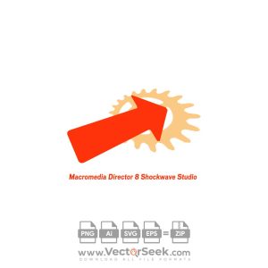 Macromedia Director 8 Shockwave Studio Logo Vector