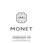 Monet Fashion Jewelry Logo Vector