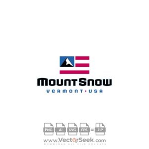 Mount Snow Logo Vector