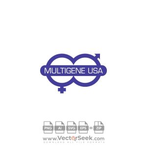 Multigene USA Logo Vector