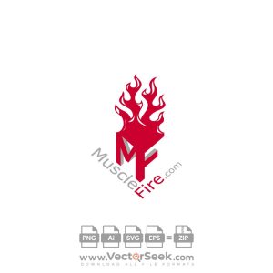 MuscleFire.com Logo Vector