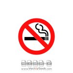 No Smoking Logo Vector