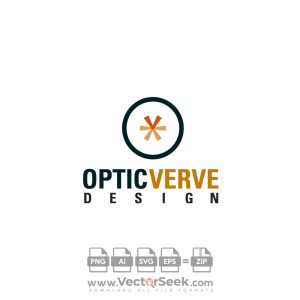 Optic Verve Design Logo Vector