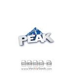 Peak Logo Vector