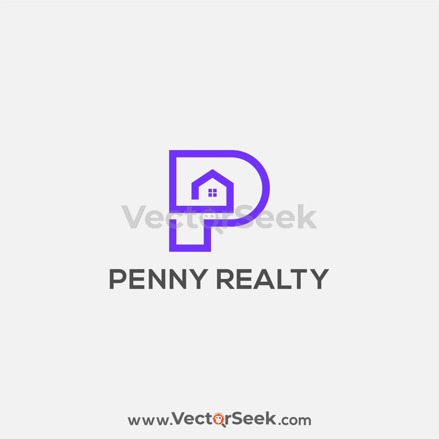 Penny Realty Logo Template (.Ai .PNG .SVG .EPS Free Download)