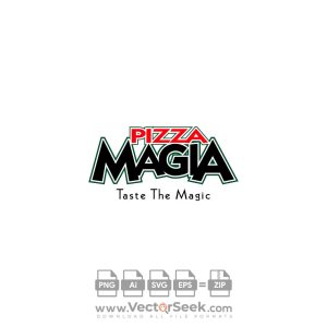Pizza Magia Logo Vector