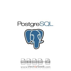 Postgre SQL Logo Vector
